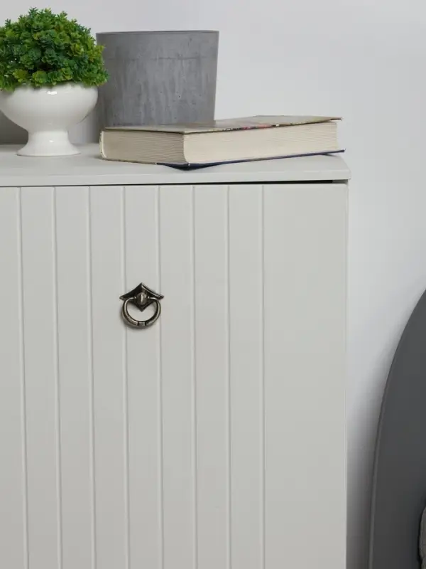 Ручка-кнопка ТУНДРА РК028АВ, цвет бронза