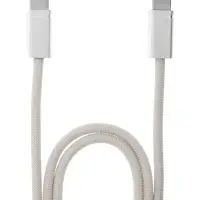 Кабель Type-C-Type-C, 3 А, 1.8 м, TPE, серый
