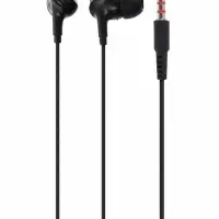 Наушники проводные SY-002, вакуумные, микрофон, Jack 3.5 мм, чёрные