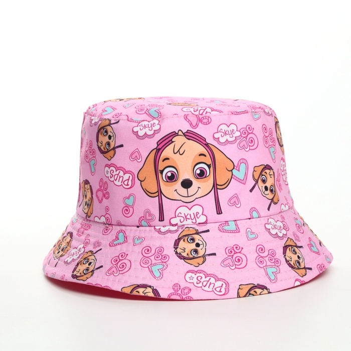 Панама детская для девочки розовая, разме52-56 «»