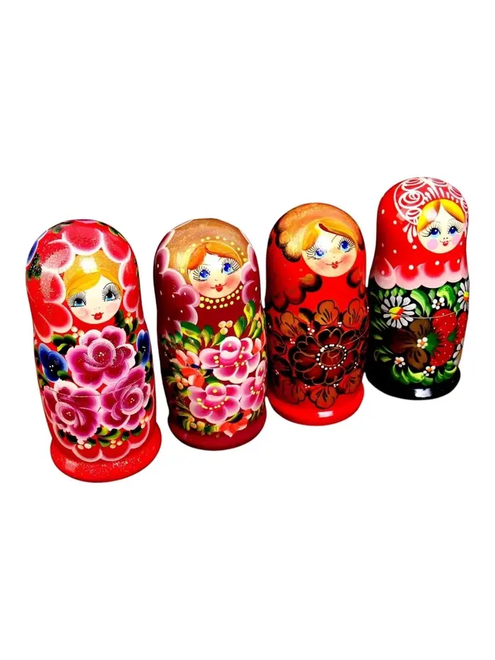 Матрёшка 5 в 1, расписная, МИКС