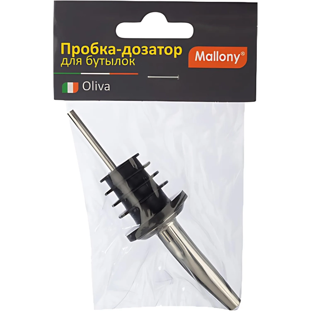 Пробка дозатор для бутылок OLIVA для масла/уксуса/вина/напитков, 11 см