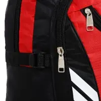 Рюкзак туристический 37 л, с карманами, с увеличением, 35&times;16&times;53/65 см, красный