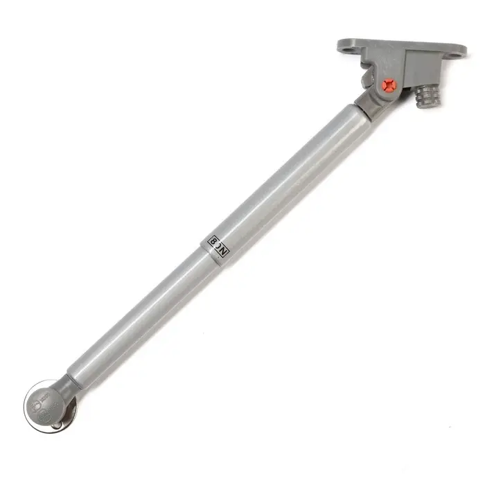 Газлифт 80N CAPPIO, доводчик, бесшумное открывание/закрывание, серый, дополнительная защита