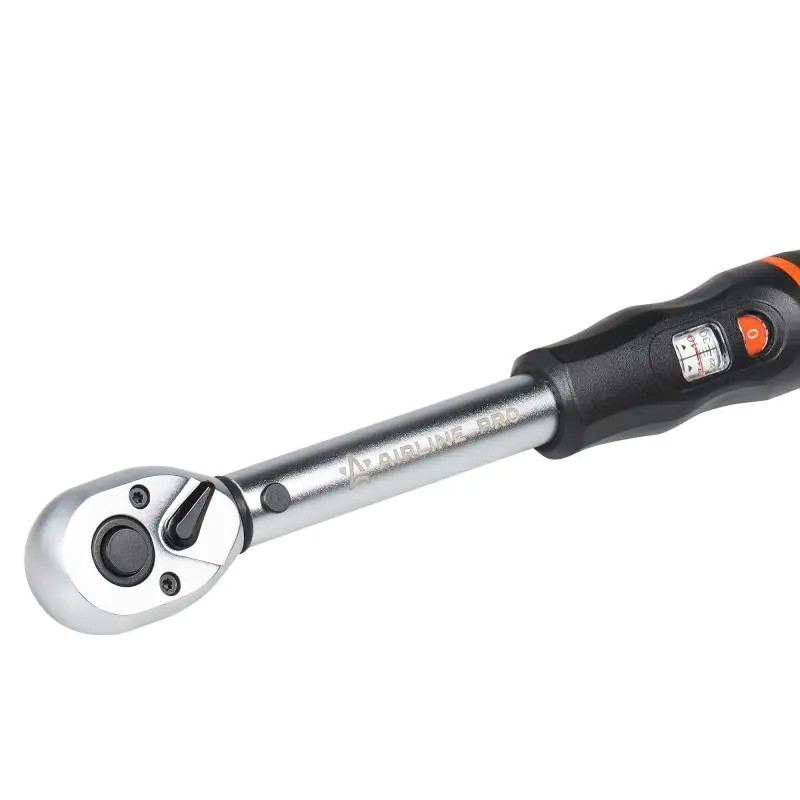 Ключ динамометрический 3/8" 10-50Нм PRO, шкала в окошке, кейс