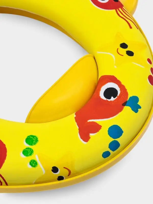 Сиденье для унитаза детское с ручками Доляна &laquo;Морские жители&raquo;, 30&times;36 см