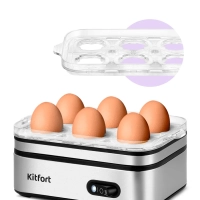 Яйцеварка электрическая автоматическая - КТ-6957 - 400 Вт Яйцеварка электрическая автоматическая - КТ-6957 - 400 Вт