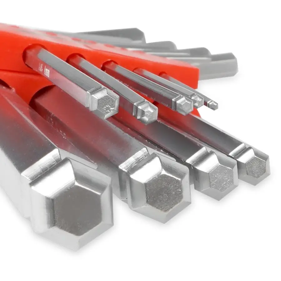 Набор ключей торцевых шестигранных шаровых 9 предметов (1,5-10мм) AVS HKS-9B