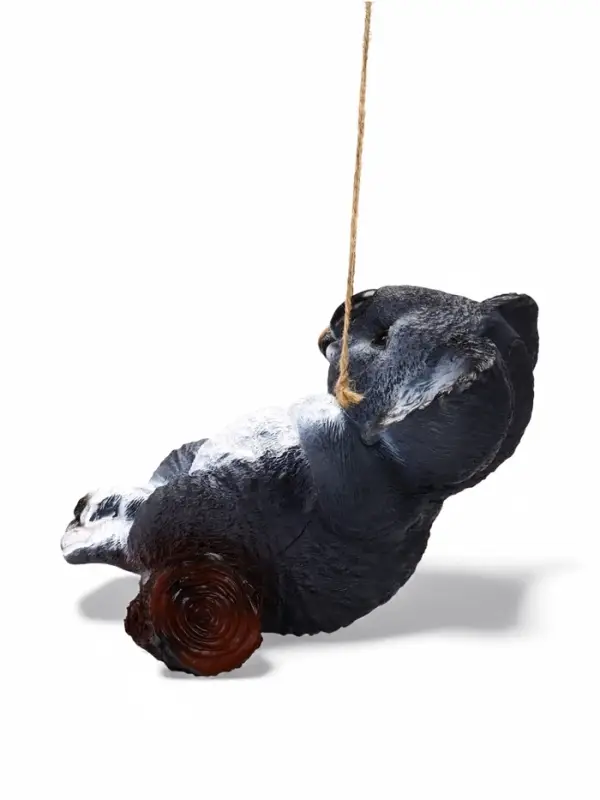 Садовая фигура из полистоуна &laquo;Коала на бревне&raquo;, подвесная, 25&times;15&times;24 см