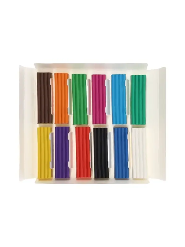 Пластилин Calligrata &laquo;Классический&raquo;, 12 цветов, 240 г