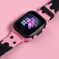 Детские смарт-часы Windigo AM-15, 1.44", 128&times;128, SIM, 2G, LBS, камера 0.08 Мп, розовые