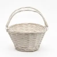 Корзина плетёная для хранения, 32&times;25&times;13 см, подвижные ручки h=10 см, ива