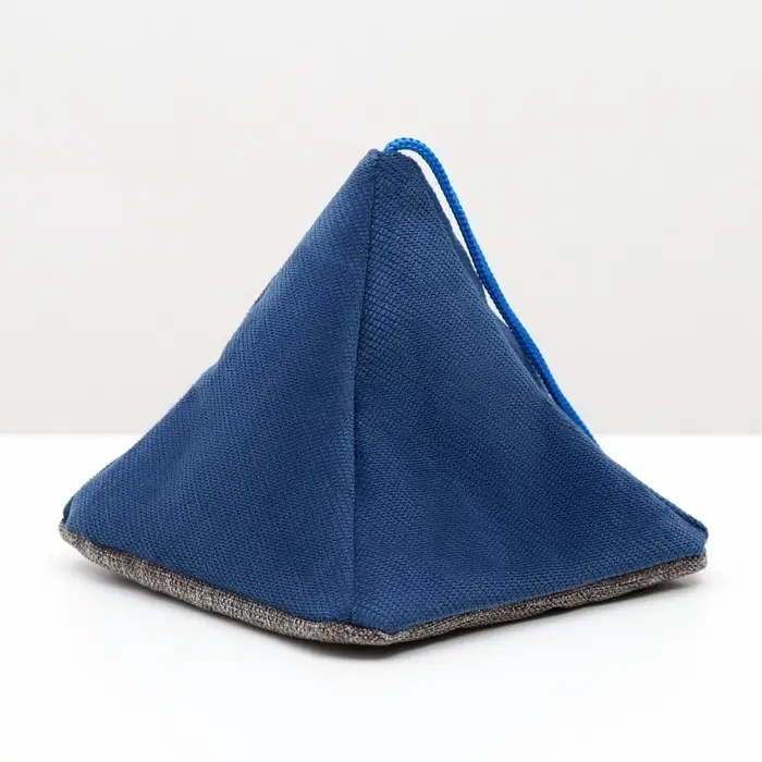 Подвесной домик для грызунов &laquo;Вигвам&raquo;, 15&times;15 см, мебельная ткань, флис, цвет МИКС