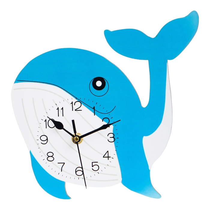 Часы настенные интерьерные  Часы настенные интерьерные "Синий Кит"