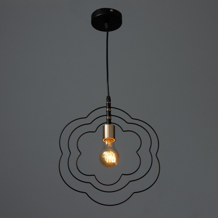 Светильник BayerLux "Вонел" Е27 40Вт черный 30х30х100 см