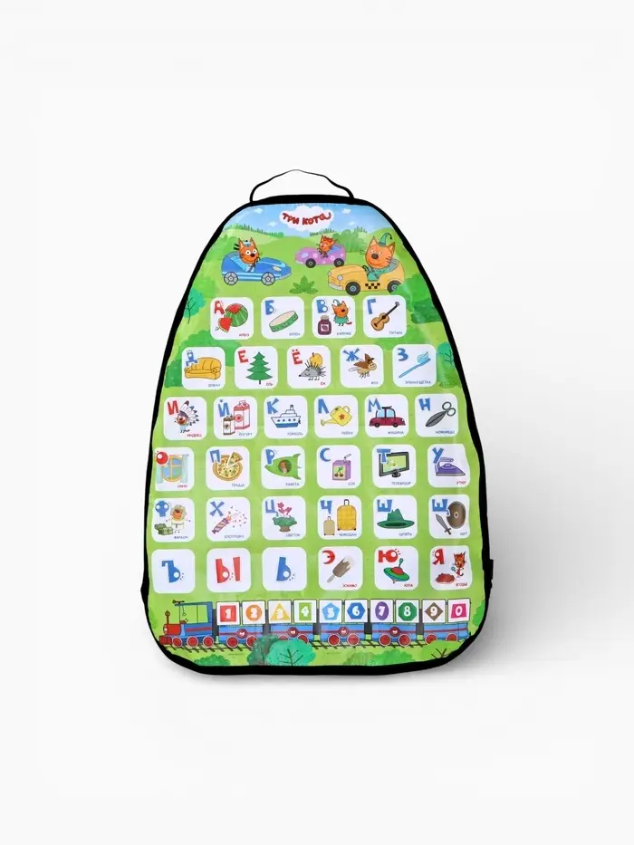 Незапинайка на автомобильное кресло &laquo;Алфавит&raquo;, Три кота