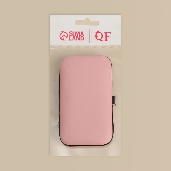 Набор маникюрный «Juice», 7 предметов, в футляре, цвет МИКС