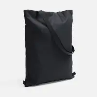 Шопер B3, черный с черными ручками