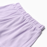 Комплект женский (футболка, шорты) KAFTAN Basic line, р. 42, сиреневый