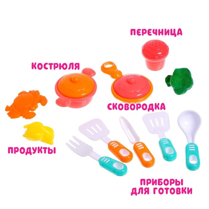 Игровой набор «Маленький шеф» в чемоданчике Игровой набор «Маленький шеф» в чемоданчике