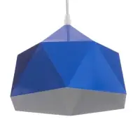 Светильник Edward, 1&times;40 Вт, Е27, 25&times;21.5&times;18 см, синий
