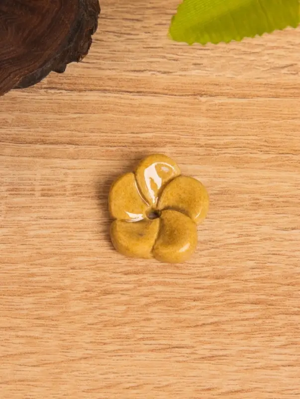 Подставка под благовония  Подставка под благовония "Цветок" керамика, цв. МИКС, 3х3х0,5 см