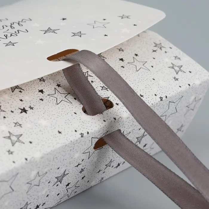 Коробка подарочная, упаковка, «Для тебя хоть звёзды», 16.5 х 12 х 5 см, БЕЗ ЛЕНТЫ