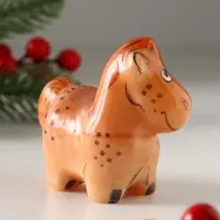 Сувенир Конь Гаврюша, 8х7,5 см, селенит