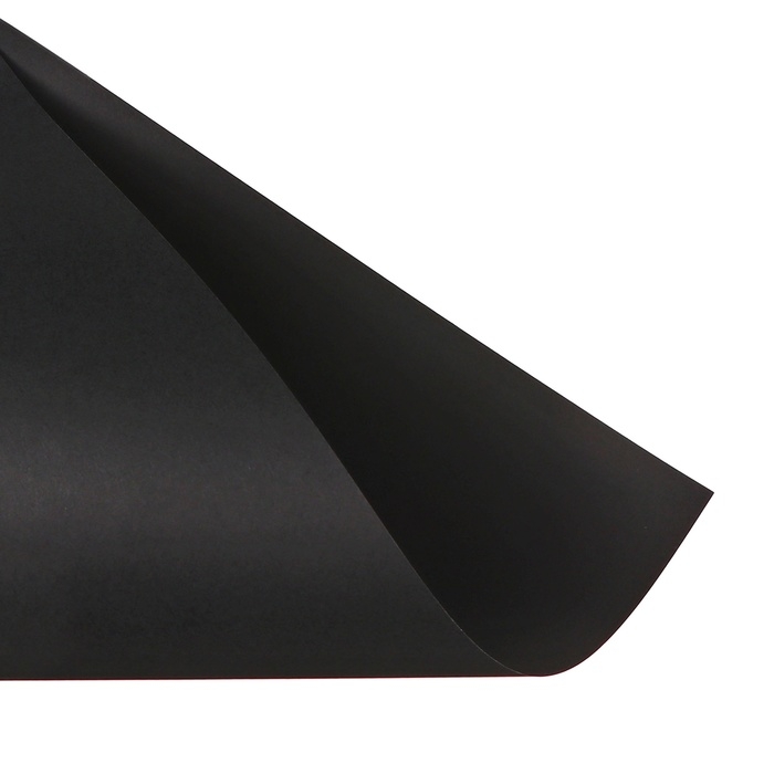 Бумага цветная А4 50 листов, 80 г/м&sup2; BG, черная