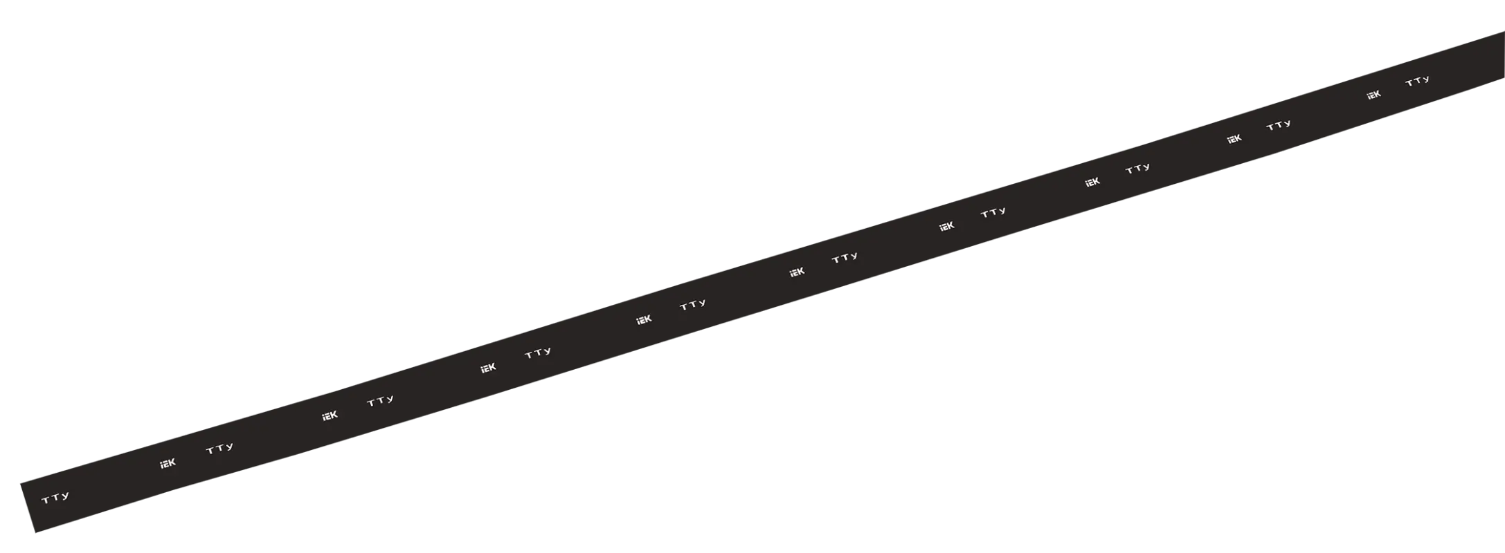 Термоусадочная трубка ТТУ 35/17.5 черная 1 м