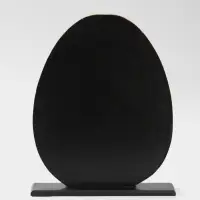 Сувенир &laquo;Яйцо&raquo;, 25&times;6&times;30 см, жёлтый