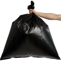 Мешки для мусора ПВД 180л 35мкм 10шт/рул черные 88x106см Удачные_СПБ