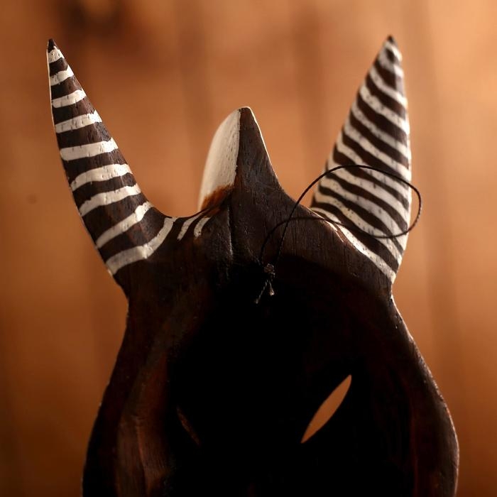 Маска дерево "Зебра" 30х10,5х7 см