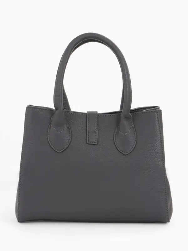 Сумка женская тоут TEXTURA на молнии, 31&times;11&times;21 см, тёмно-серая