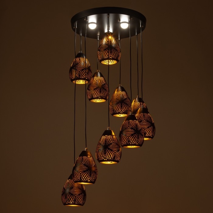 Каскад Каскад "Виерро" 10LED+3LED 79Вт ПДУ черный 40х40х200см BayerLux