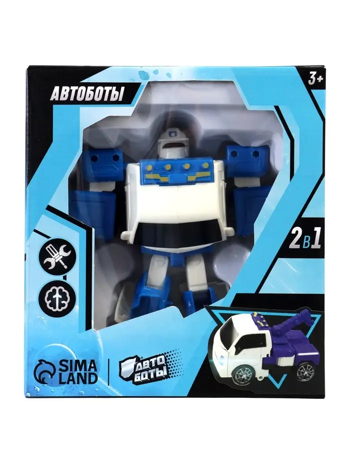 Робот - машинка &laquo;Эвакуатор&raquo;, быстрая трансформация