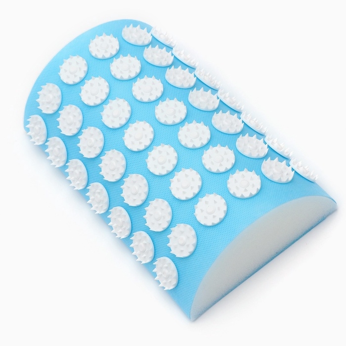 Аппликатор Кузнецова комплект, 144 колючки, спантекс, голубой, 260 х 560 мм + валик 140*230 1085028 Аппликатор Кузнецова комплект, 144 колючки, спантекс, голубой, 260 х 560 мм + валик 140*230 1085028