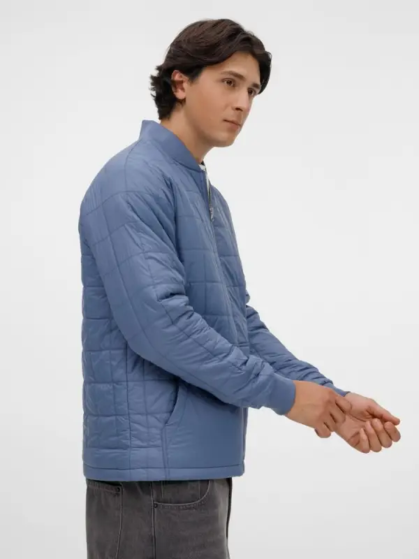 Куртка унисекс Warmbridge, синяя (джинс), размер XS