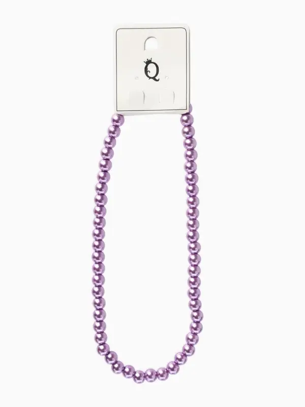 Бусы &laquo;Классика&raquo;, настроение, сиреневые, 40 см