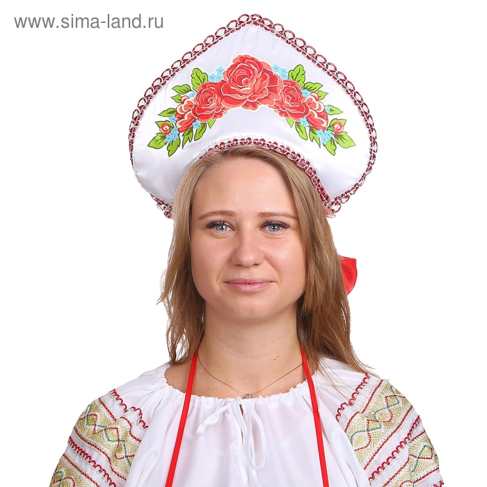 Кокошник «Розы с незабудками» Кокошник «Розы с незабудками»