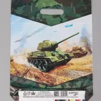 Пакет подарочный "Танклегенда" 40 х 31 см 60 мкм