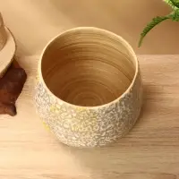 Ваза, 20&times;20&times;15 см, бамбук