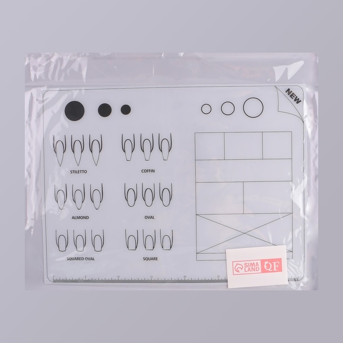 Коврик для маникюра, силиконовый, 40 × 30 см Коврик для маникюра, силиконовый, 40 × 30 см