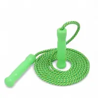 Скакалка спортивная ONLYTOP, 2.6 м, регулируемая, нейлон, МИКС
