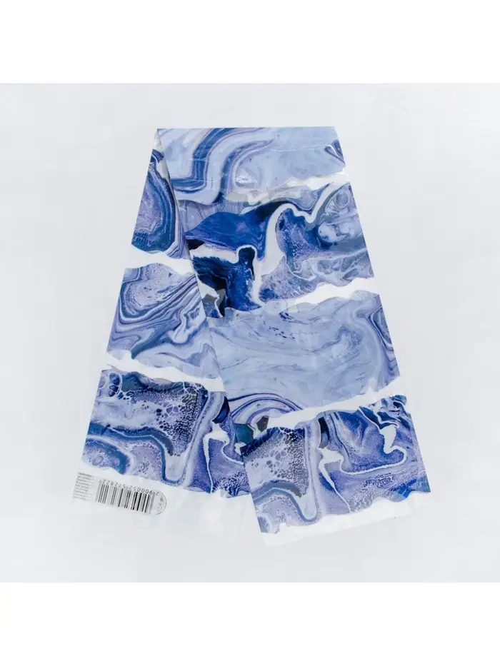 Термонаклейки на 7 яиц &laquo;Мрамор&raquo; на пасху, 7,3 х 34,2 см.