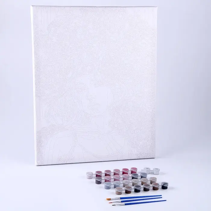 Картина по номерам на холсте с подрамником «Нежность пионов», 40×50 см Картина по номерам на холсте с подрамником «Нежность пионов», 40×50 см