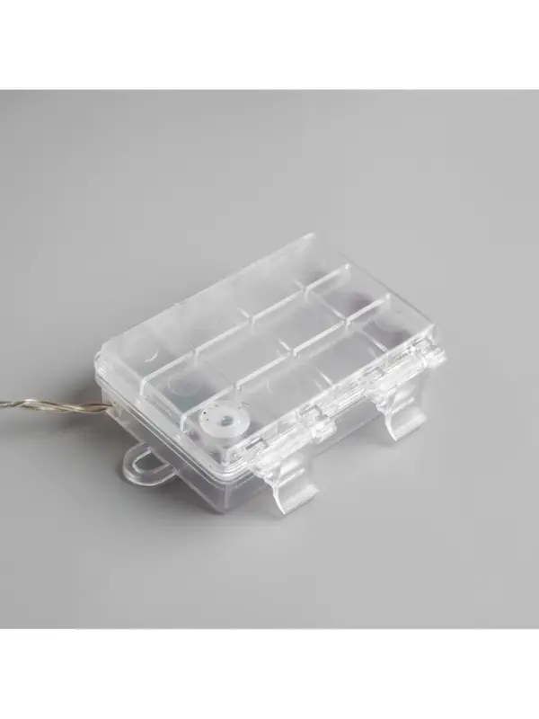 Светодиодная фигура &laquo;Олень серебристый&raquo; 25&times;30&times;10 см, металл, от батареек ААх3, свечение тёплое белое