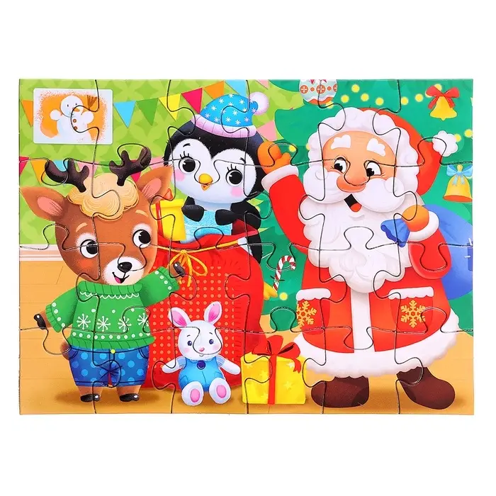 Пазл «В ожидании Нового года», 24 детали Пазл «В ожидании Нового года», 24 детали