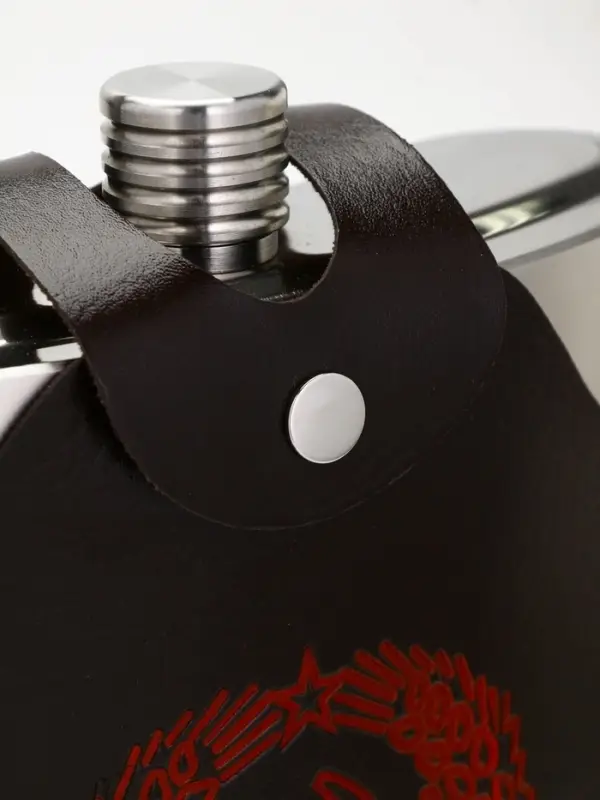 Фляжка для алкоголя &laquo;СССР&raquo;, нержавеющая сталь, чехол, 3.8 л