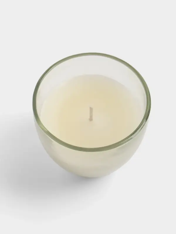 Свеча ароматическая в стакане SCENTED CANDLE, 100 г, шелковица, ваниль
